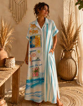 Load image into Gallery viewer, Sun shirt dress curve

