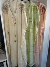 Load image into Gallery viewer, Cream luxe kaftan
