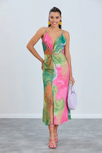 Load image into Gallery viewer, Twist satin dress

