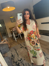 Load image into Gallery viewer, Skull new lurex dress
