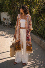 Load image into Gallery viewer, Leopard pantha kimono
