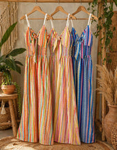 Load image into Gallery viewer, Zigzag bow summer maxi
