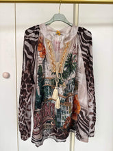 Load image into Gallery viewer, Luxe tie up blouse
