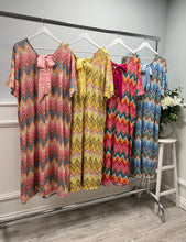 Load image into Gallery viewer, Zigzag lurex dresses new style
