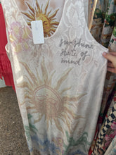 Load image into Gallery viewer, Sheer sun print dress maxi
