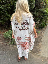 Load image into Gallery viewer, Dolce vita stripe shirt dress
