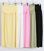 Load image into Gallery viewer, Banded waist maxi skirt
