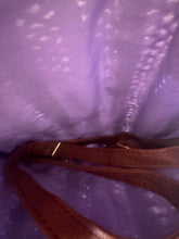 Load image into Gallery viewer, Lilac &amp; gold clutch summer bag
