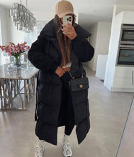 Load image into Gallery viewer, Black padded duvet coat best seller
