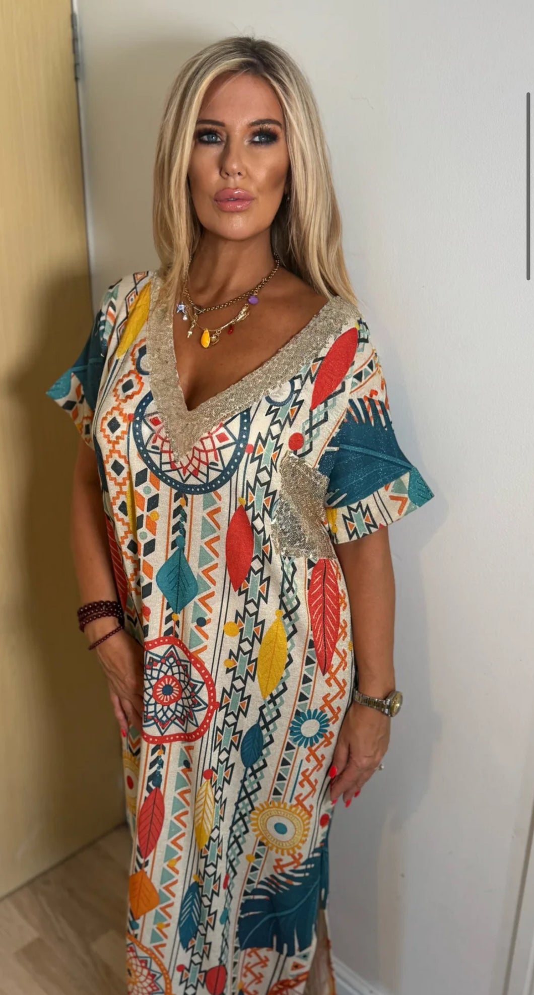 Dream catcher lurex dress