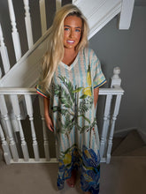 Load image into Gallery viewer, Palm tree La dolce lurex curve dress
