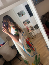 Load image into Gallery viewer, Parrott shirt dress curve

