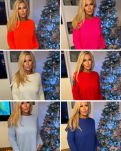 Load image into Gallery viewer, Plain knit jumpers oversized
