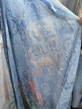 Load image into Gallery viewer, Blue lace overlay detail maxi dress
