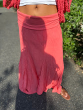 Load image into Gallery viewer, Coral skirt 100% cotton
