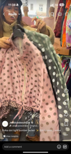 Load image into Gallery viewer, Polka dot sheer bomber jacket
