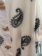 Load image into Gallery viewer, Italian embroidered shirt dress
