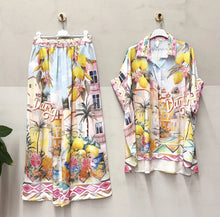 Load image into Gallery viewer, Linen darling funky co ord
