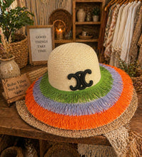 Load image into Gallery viewer, Beach tassle hats 5 colours
