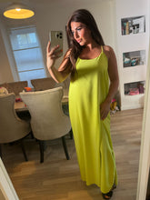 Load image into Gallery viewer, Spaghetti cross over dress
