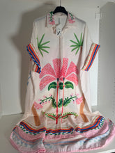 Load image into Gallery viewer, Funky lemon shirt dress
