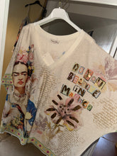 Load image into Gallery viewer, Freda cream lurex top
