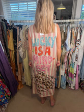 Load image into Gallery viewer, Lady lurex dress v neck
