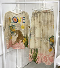 Load image into Gallery viewer, Love is here lurex co ords
