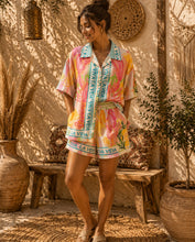 Load image into Gallery viewer, La Vida short sleeve shirt set
