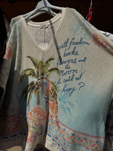 Load image into Gallery viewer, Lurex palm tree top
