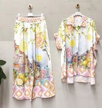 Load image into Gallery viewer, Lemon linen co ord
