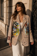 Load image into Gallery viewer, Evil eye love for you blazer
