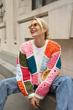 Load image into Gallery viewer, Premium handmade crochet cardigan colour
