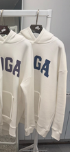 Load image into Gallery viewer, Blue navy yoga hoody
