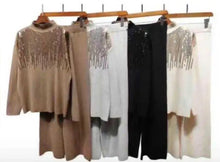 Load image into Gallery viewer, Sequin loungewear co ord
