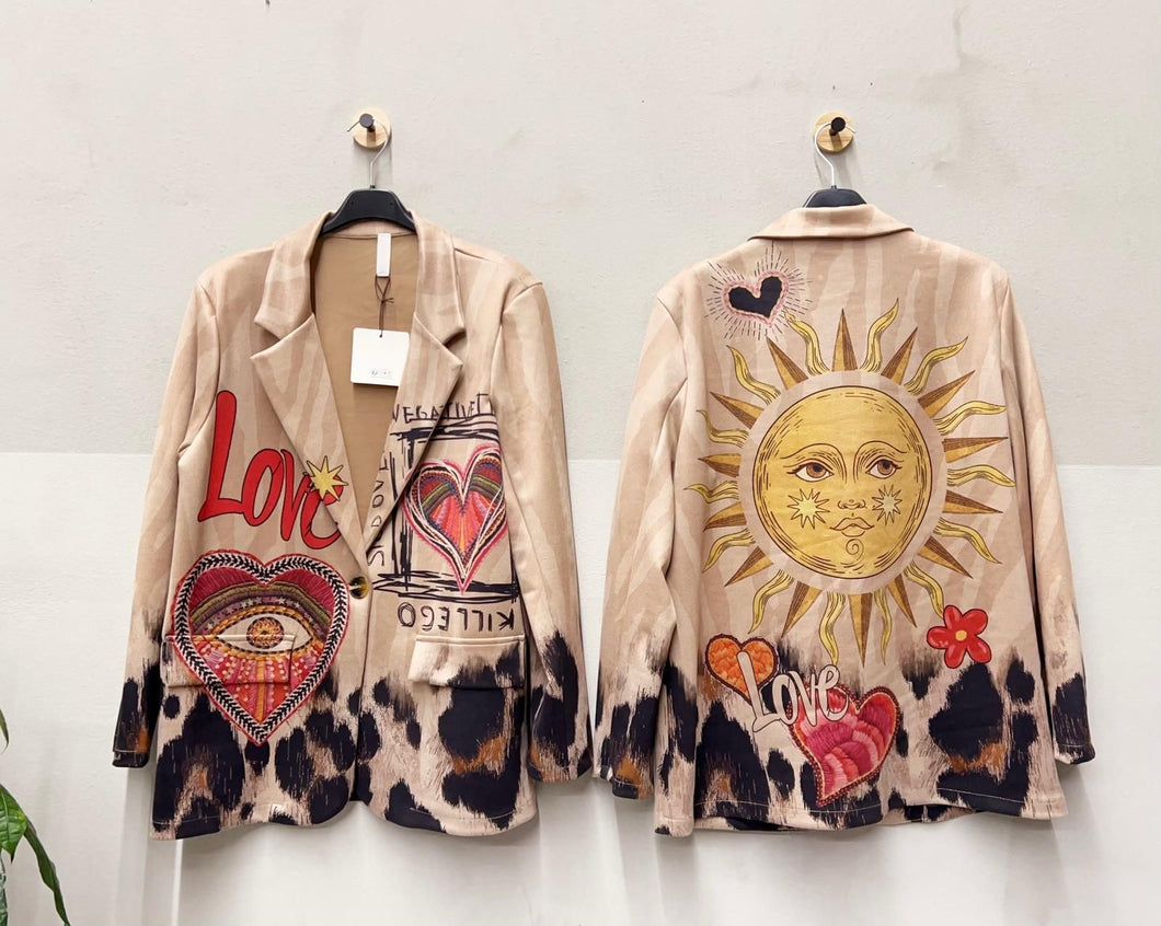 Sun & love blazer