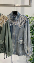 Load image into Gallery viewer, Embellished luxury denim jacket

