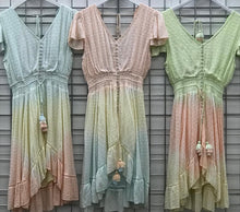 Load image into Gallery viewer, Ombre midi dress
