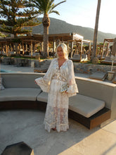 Load image into Gallery viewer, Luxe boho batwing dress
