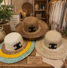 Load image into Gallery viewer, Beach tassle hats 5 colours

