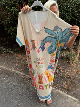 Load image into Gallery viewer, Hold hands lurex maxi dress
