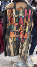 Load image into Gallery viewer, Black borg teddy funky coat
