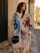 Load image into Gallery viewer, Thick hooded oversized jacket
