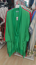 Load image into Gallery viewer, Italian drape cross over top / cardi
