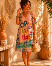 Load image into Gallery viewer, Open your heart lurex dress midi
