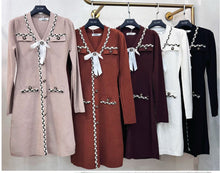 Load image into Gallery viewer, Choclate bodycon dress
