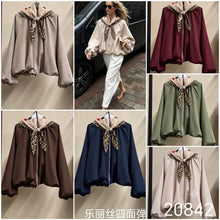 Load image into Gallery viewer, Scarf bomber jacket combo
