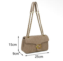 Load image into Gallery viewer, Gold detailed shoulder cross body bag
