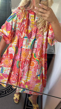 Load image into Gallery viewer, Funky smock dress
