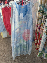 Load image into Gallery viewer, Blue lace overlay detail maxi dress
